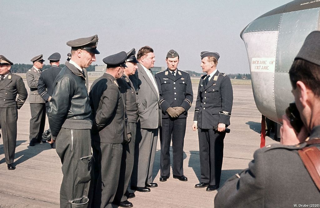 1959 Ahlhorn Besuch Strauss 004