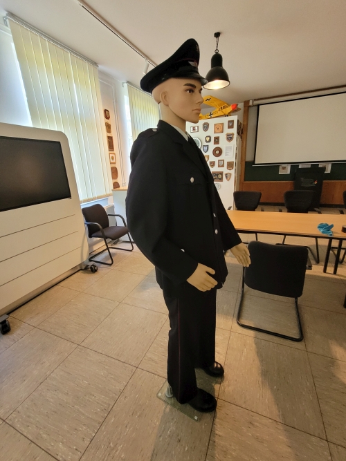 Feuerwehrmann in Uniform