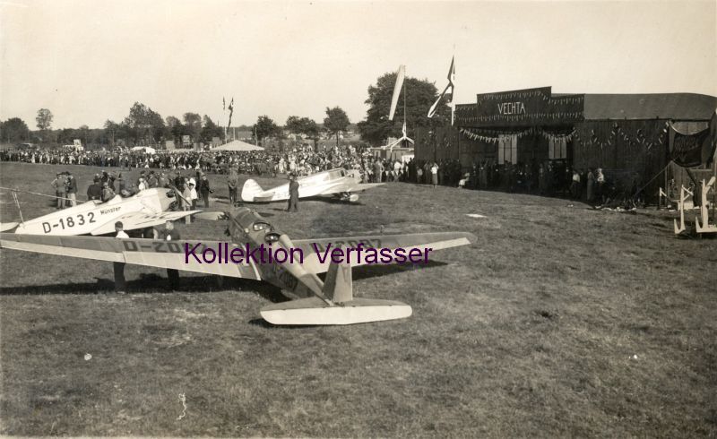 Abb 063 Flugtag Vechta 1933 Übersicht