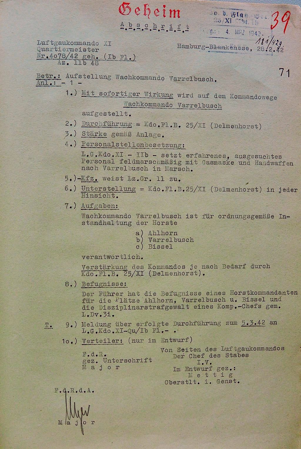 Wachkommando Varrelbusch